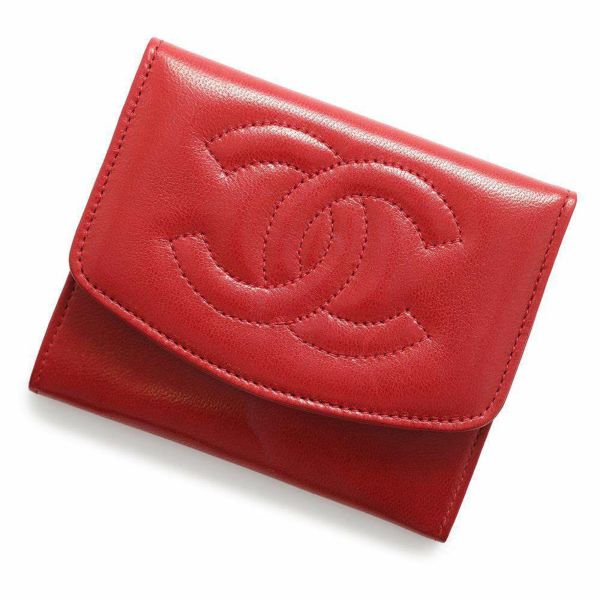 シャネル コインケース デカココ ココマーク レザー CHANEL 小銭入れ
