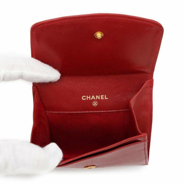 シャネル コインケース デカココ ココマーク レザー CHANEL 小銭入れ