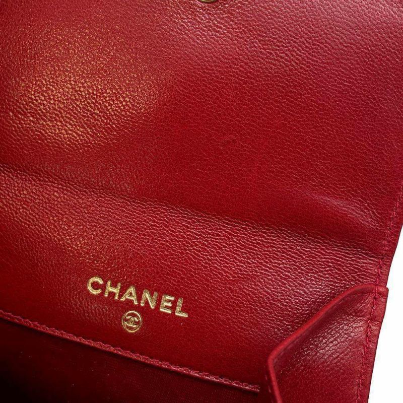 シャネル コインケース デカココ ココマーク レザー CHANEL 小銭入れ