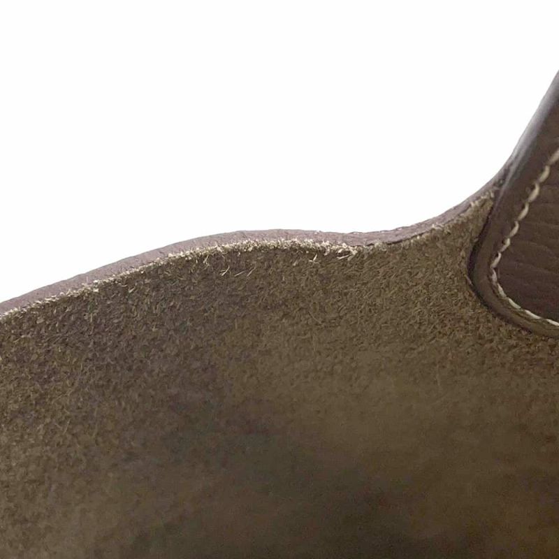 エルメス ハンドバッグ ピコタンロックMM エトゥープ/シルバー金具 トリヨンクレマンス B刻印