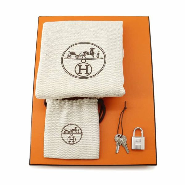 エルメス ハンドバッグ ピコタンロックPM グリモワイヤン/ブラック/シルバー金具 フェルト/スイフト U刻印 黒