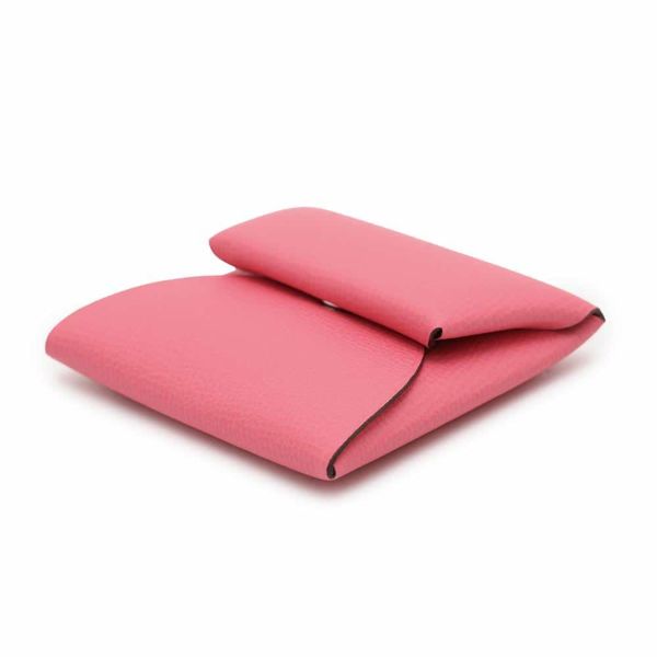 エルメス コインケース バスティア ローズアザレ エプソン W刻印 HERMES 財布
