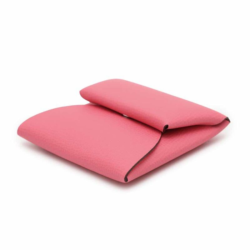 エルメス コインケース バスティア ローズアザレ エプソン W刻印 HERMES 財布