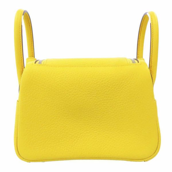 エルメス リンディ ミニ サン/シルバー金具 トリヨンクレマンス B刻印 HERMES2way