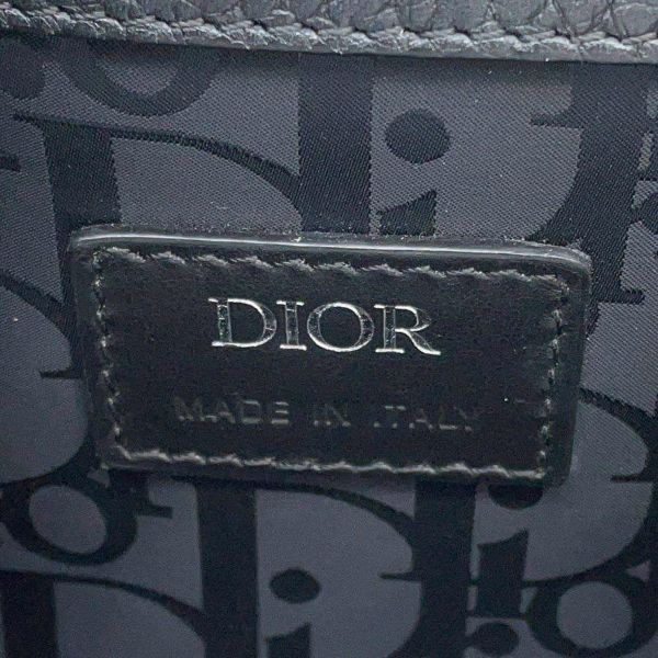 クリスチャン・ディオ―ル ショルダーバッグ ギャロップ GALLOP レザー 1ADPO033LAC Christian Dior メンズ 2023年夏 黒