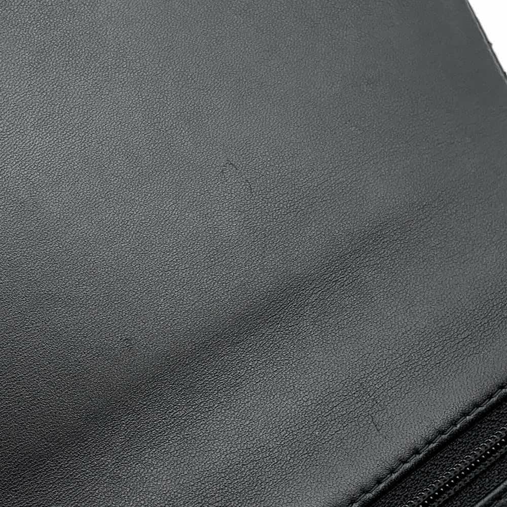 シャネル チェーンショルダーバッグ マトラッセ ココマーク トップハンドル ミニ フラップ ラムスキン AS2431 CHANEL 黒