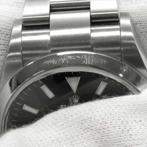 ロレックス エクスプローラー1 ランダムシリアル ルーレット 124270 ROLEX 腕時計 ウォッチ 黒文字盤