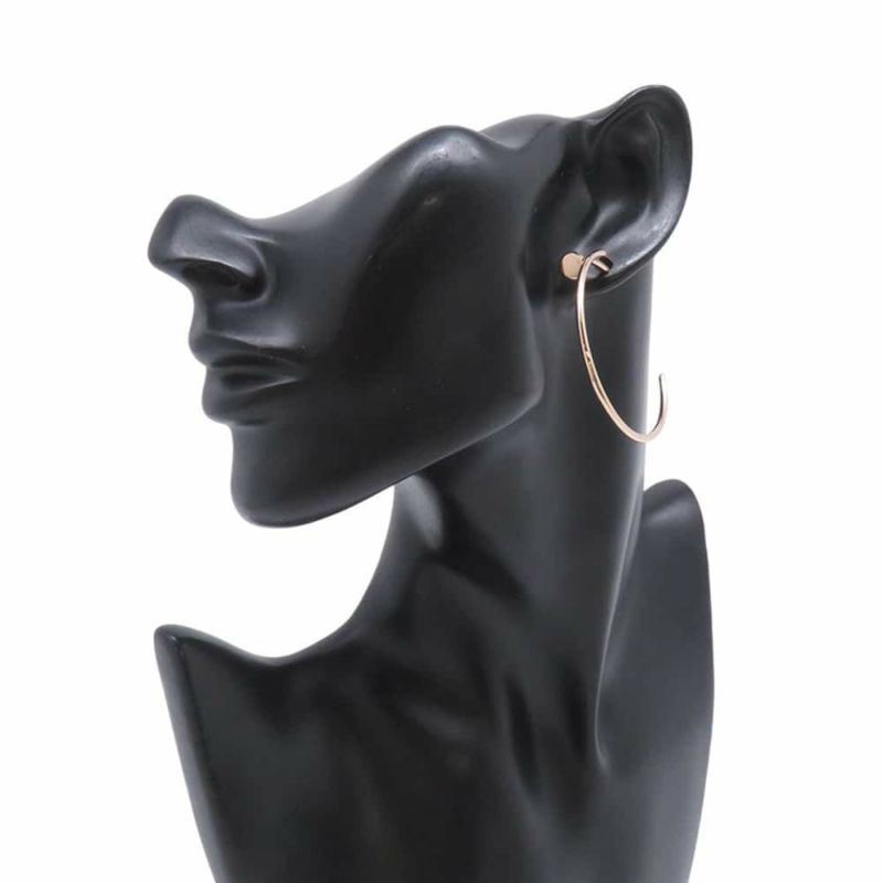 カルティエ ピアス ジュスト アン クル フープ イヤリング ラージ K18PGピンクゴールド B8301211 Cartier フープピアス ジュエリー