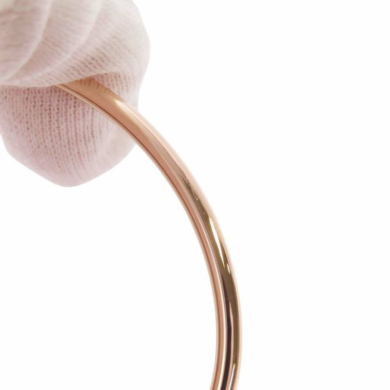 カルティエ ブレスレット ジュスト アン クル SM ダイヤモンド 20P 計0.18ct K18PGピンクゴールド サイズ14 B6065814 Cartier バングル