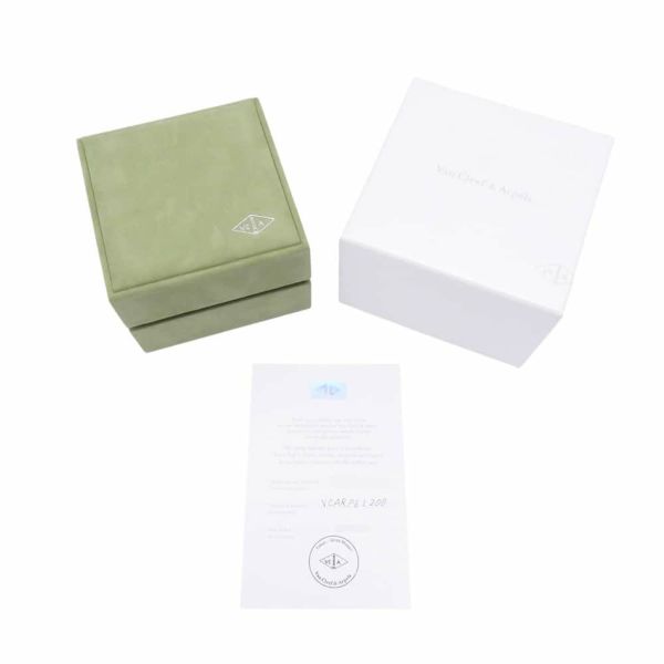 ヴァンクリーフ&アーペル ブレスレット フリヴォル 7フラワー ミディアム ダイヤモンド 9P 0.54ct K18YGイエローゴールド VCARP6L200