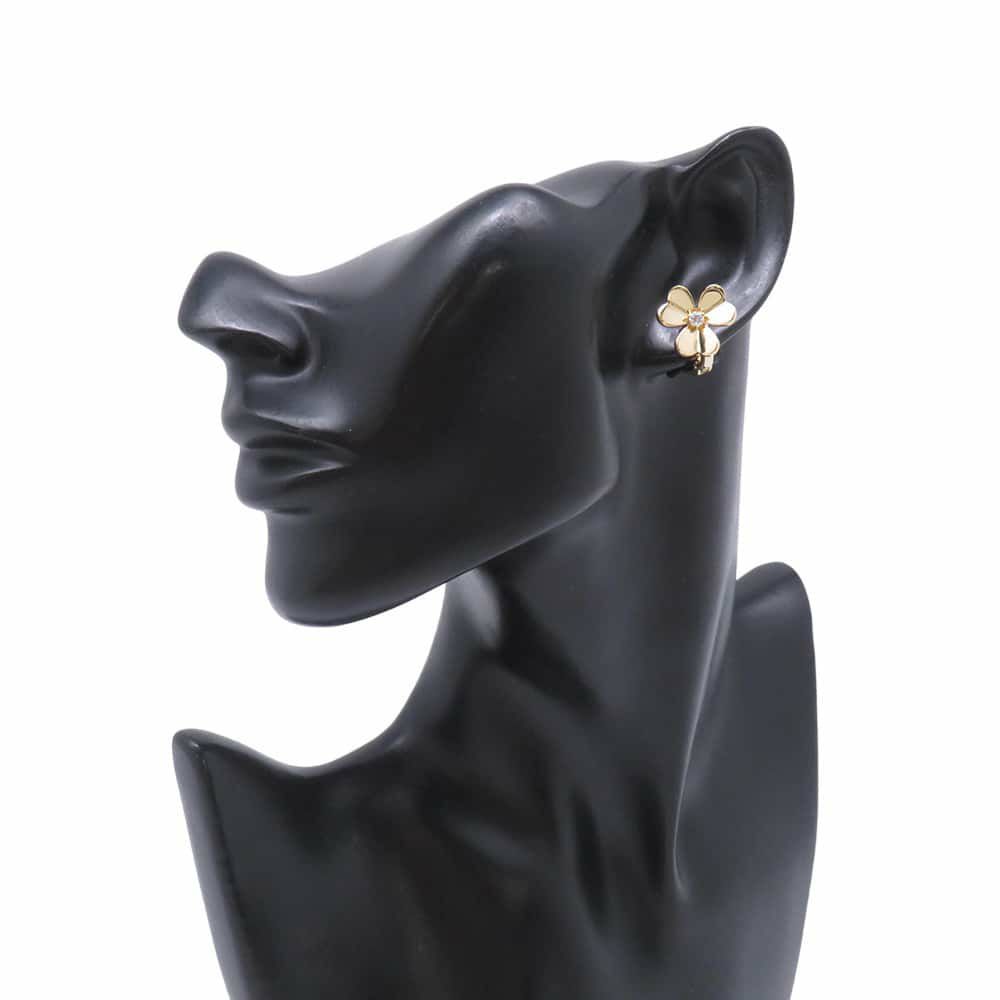 ヴァンクリーフ&アーペル ピアス フリヴォル イヤリング スモール ダイヤモンド 2P 0.17ct K18YGイエローゴールド VCARB65700