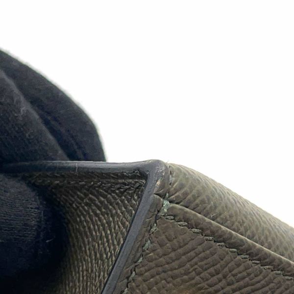 エルメス ハンドバッグ ケリー25 外縫い ヴェールグリス/ゴールド金具 エプソン Z刻印 2wayショルダー