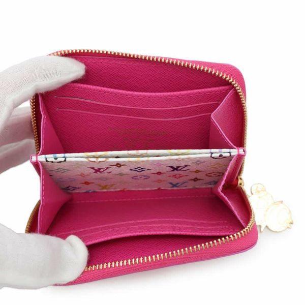ルイヴィトン コインケース エピ LV × TM ジッピー・コイン パース M14144 LOUIS VUITTON 小銭入れ 村上隆コラボ