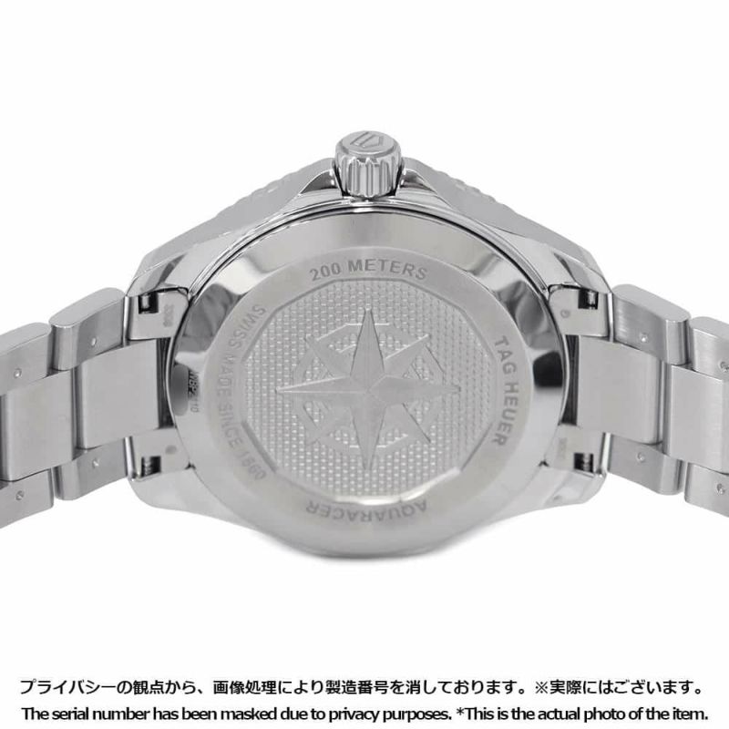 タグホイヤー アクアレーサー プロフェッショナル200 デイト WBP2110.BA0627 TAG Heuer 腕時計 黒文字盤