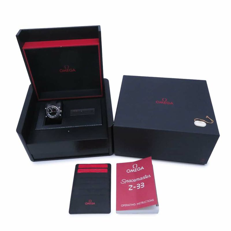 オメガ スピードマスター スペースマスター Z-33 325.92.43.79.01.001 OMEGA 腕時計 黒文字盤