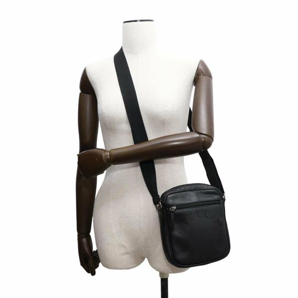 ステラマッカートニー ショルダーバッグ レザー Stella McCartney バッグ 黒