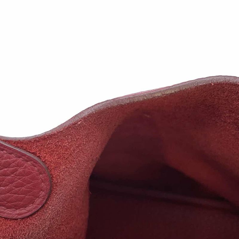 エルメス ハンドバッグ ピコタンロックPM ルージュガランス/シルバー金具 トリヨンクレマンス □R刻印