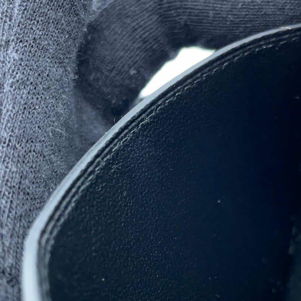 エルメス 三つ折り財布 ベアンコンビネ ブラック/ゴールド金具 エプソン W刻印 HERMES 財布