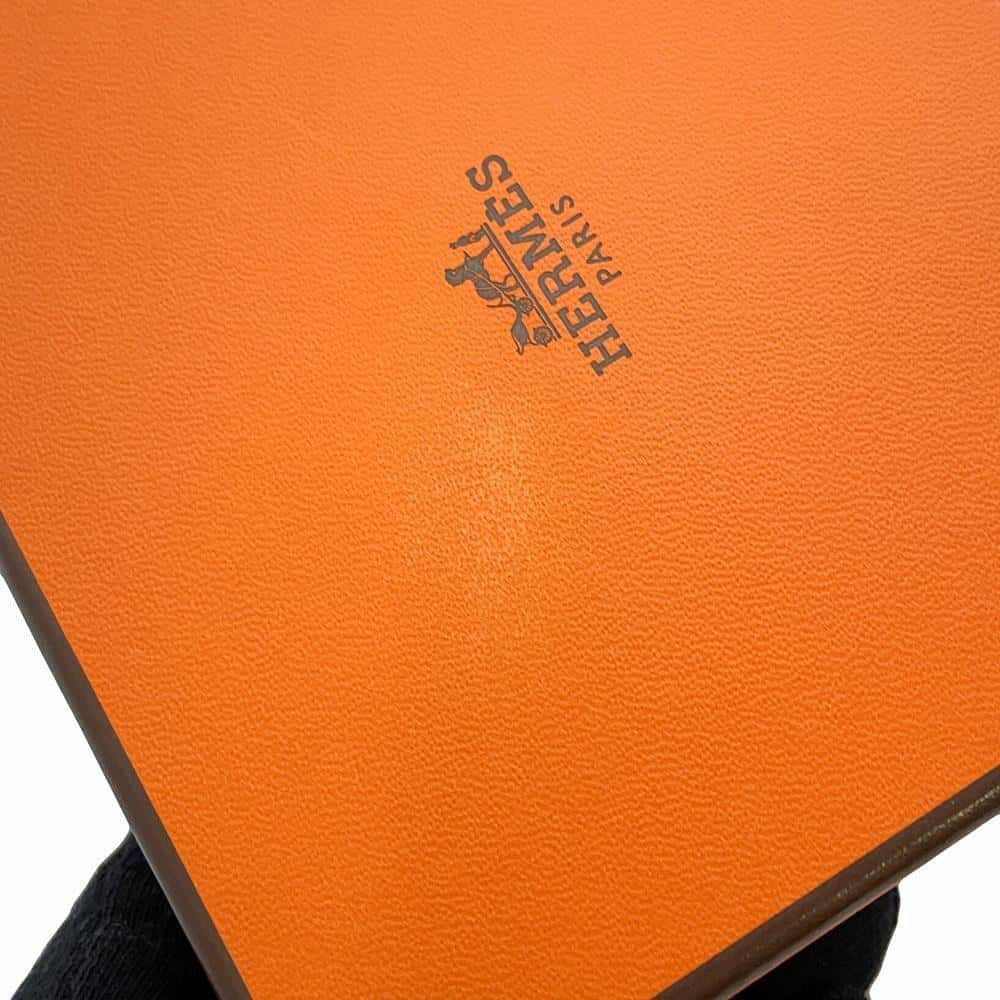 エルメス 三つ折り財布 ベアンコンビネ ブラック/ゴールド金具 エプソン W刻印 HERMES 財布