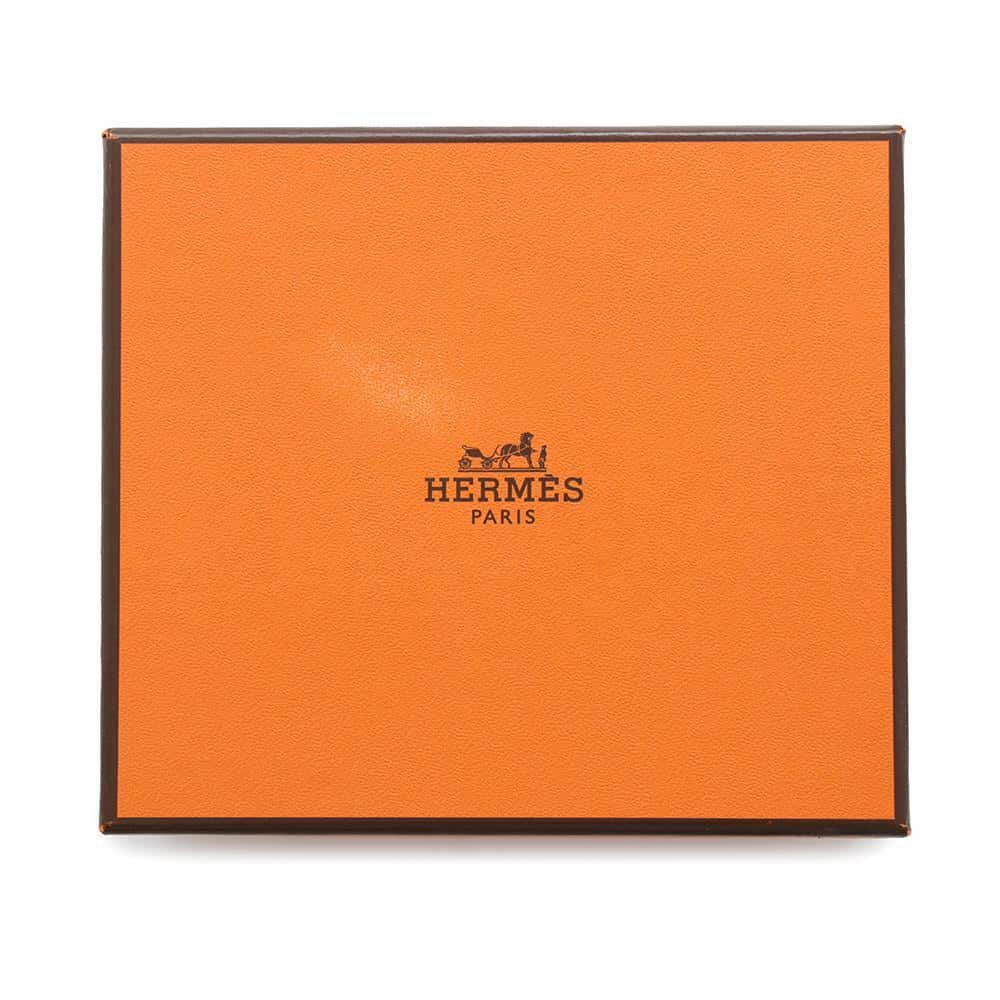 エルメス 三つ折り財布 ベアンコンビネ ブラック/ゴールド金具 エプソン W刻印 HERMES 財布