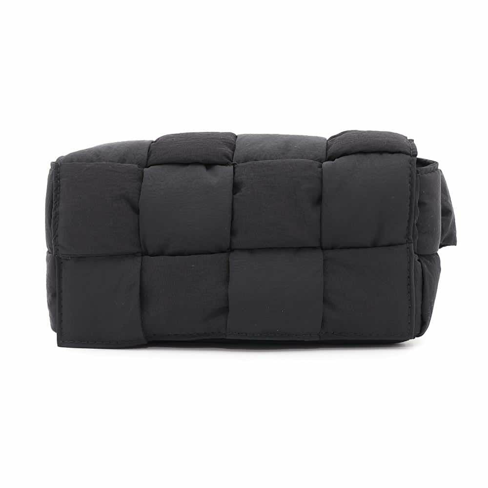ボッテガヴェネタ ボディバッグ パデットカセット ナイロン 679763 BOTTEGA VENETA バッグ 黒
