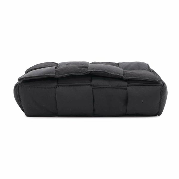 ボッテガヴェネタ ボディバッグ パデットカセット ナイロン 679763 BOTTEGA VENETA バッグ 黒