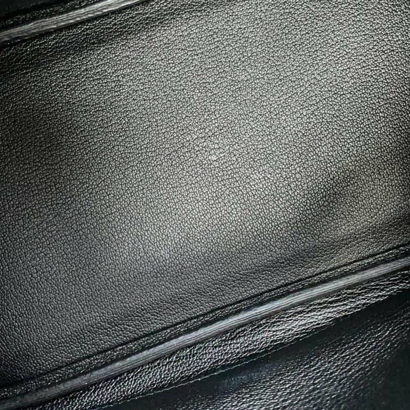 エルメス バーキン25 ブラック/ゴールド金具 トゴ U刻印 HERMES Birkin ハンドバッグ 黒