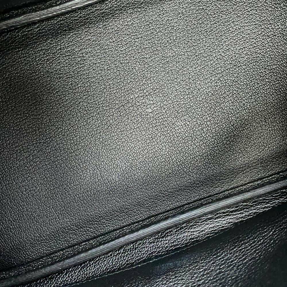 エルメス バーキン25 ブラック/ゴールド金具 トゴ U刻印 HERMES Birkin ハンドバッグ 黒