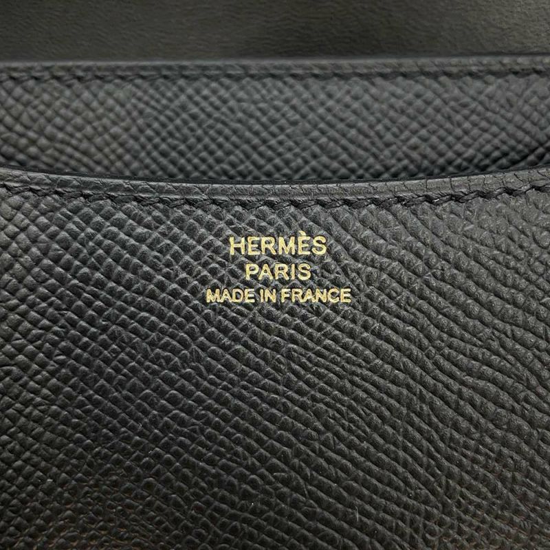 エルメス ミニ コンスタンス3 ミロワール ブラック/ピンクゴールド金具 エプソン W刻印 黒