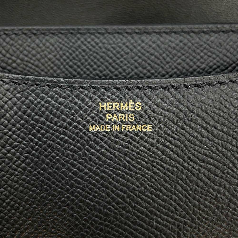 エルメス ミニ コンスタンス3 ミロワール ブラック/ピンクゴールド金具 エプソン W刻印 黒