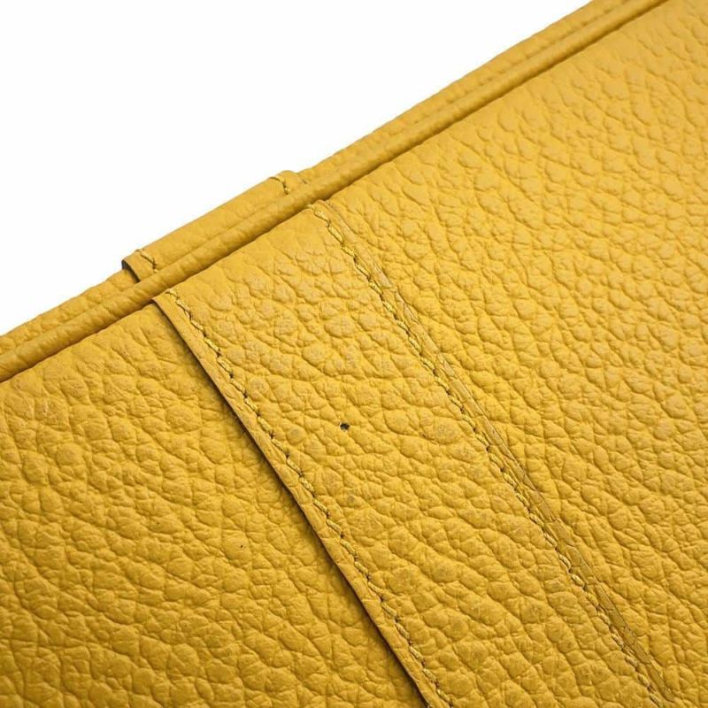 エルメス トートバッグ ガーデンパーティTPM ジョーヌアンブル/シルバー金具 ネゴンダ C刻印 HERMES