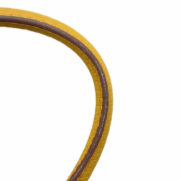 エルメス トートバッグ ガーデンパーティTPM ジョーヌアンブル/シルバー金具 ネゴンダ C刻印 HERMES