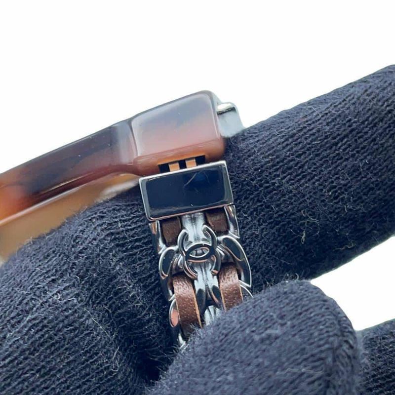 シャネル サングラス ココマーク サイドチェーンモチーフ 5361-Q-A CHANEL アイウェア ブラウン