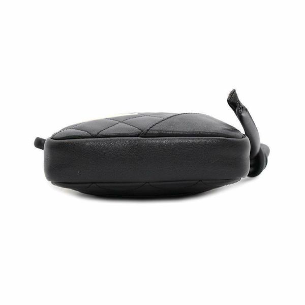 シャネル ショルダーバッグ カンボンライン スモール ココマーク カーフレザー A25177 CHANEL 黒