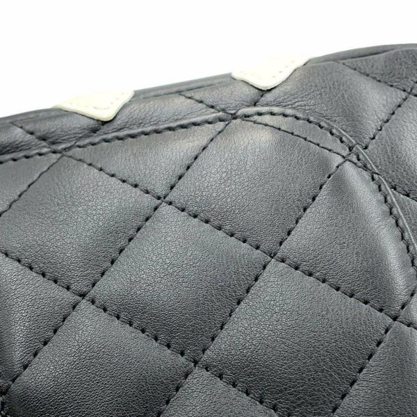 シャネル ショルダーバッグ カンボンライン スモール ココマーク カーフレザー A25177 CHANEL 黒