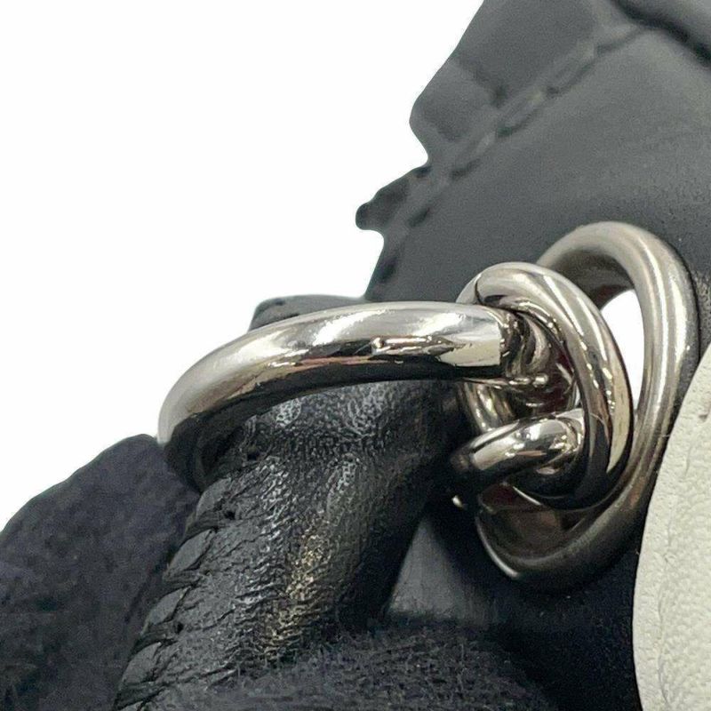 シャネル ショルダーバッグ カンボンライン スモール ココマーク カーフレザー A25177 CHANEL 黒