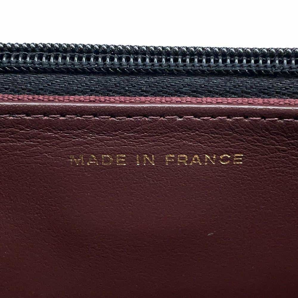 シャネル チェーンウォレット クラシック マトラッセ ココマーク キャビアスキン AP0250 CHANEL 財布 黒