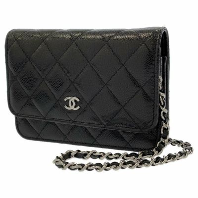 レディース新品 CHANEL シャネル マトラッセ ブラック チェーン ...