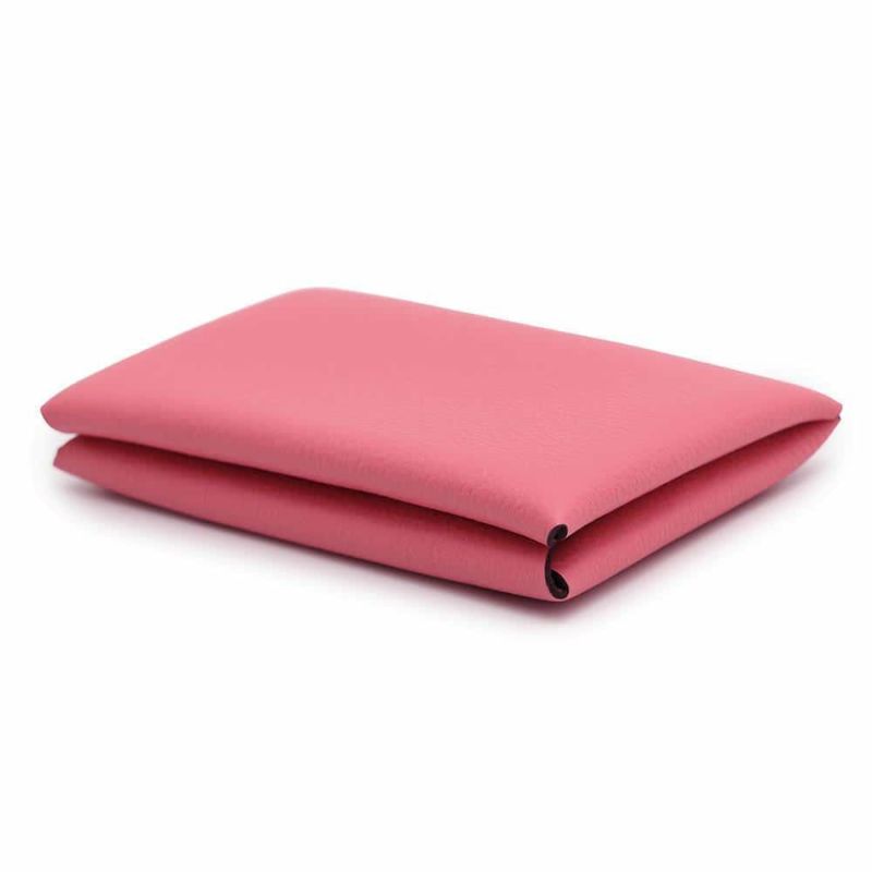 エルメス カードケース カルヴィ ローズアザレ エバーカラー W刻印 HERMES 名刺入れ