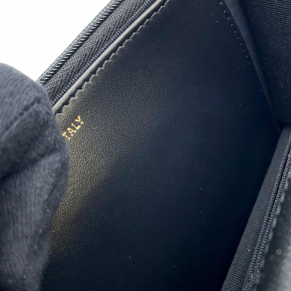 シャネル チェーンウォレット マトラッセ ココマーク ハート キャビアスキン CHANEL 財布 黒