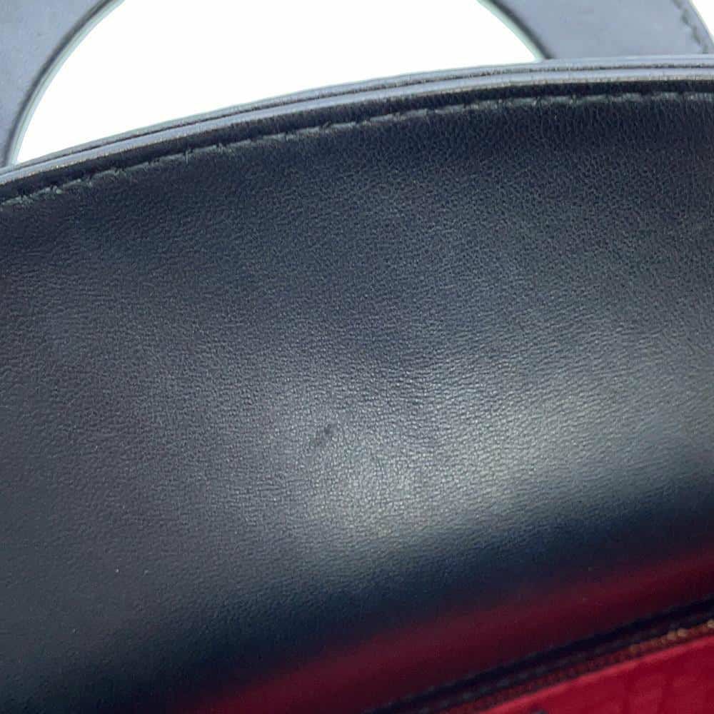 クリスチャン・ディオール ハンドバッグ Lady Dior My ABCDior スモール M0538ONGE_M900 ショルダーバッグ 黒