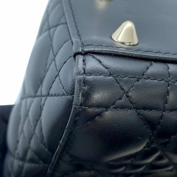 クリスチャン・ディオール ハンドバッグ Lady Dior My ABCDior スモール M0538ONGE_M900 ショルダーバッグ 黒