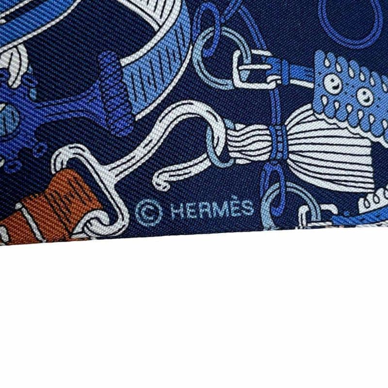 エルメス ツイリー 鞍職人の花束 HERMES シルク 2025春夏
