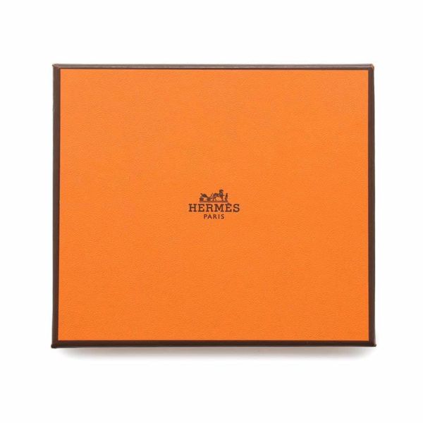 エルメス コインケース アザップコンパクト シルクイン ライム/シルバー金具 エバーカラー B刻印