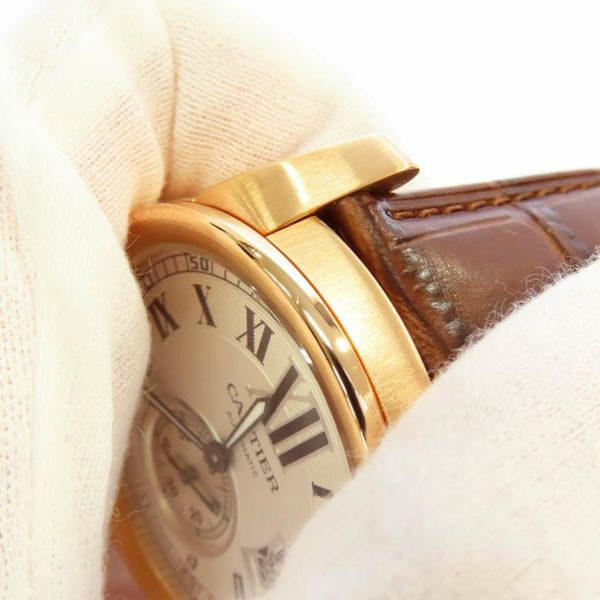 カルティエ カリブル ドゥ カルティエ K18PGピンクゴールド W7100009 Cartier 腕時計 メンズ
