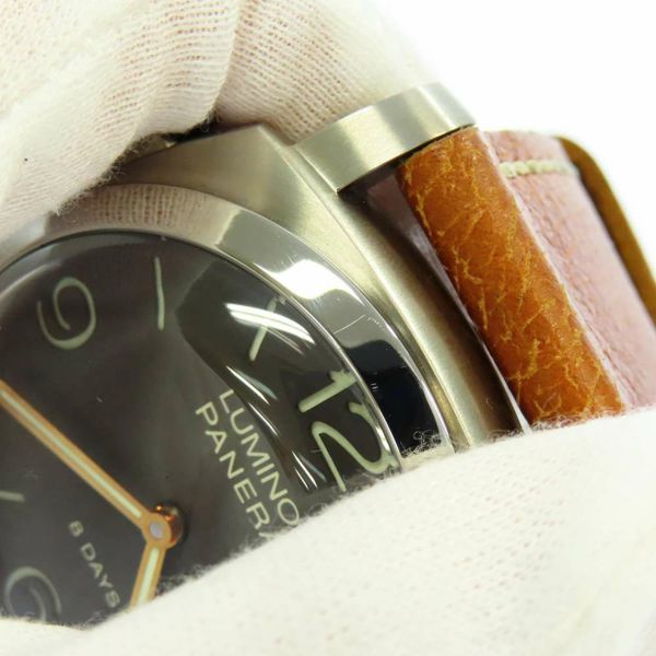 パネライ ルミノール1950 レフトハンド 8デイズ チタニオ PAM00368 PANERAI 腕時計 メンズ 限定1000本
