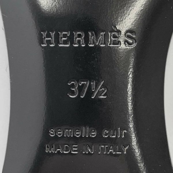 エルメス モカシン パリ レザー レディースサイズ37 1/2 HERMES 靴