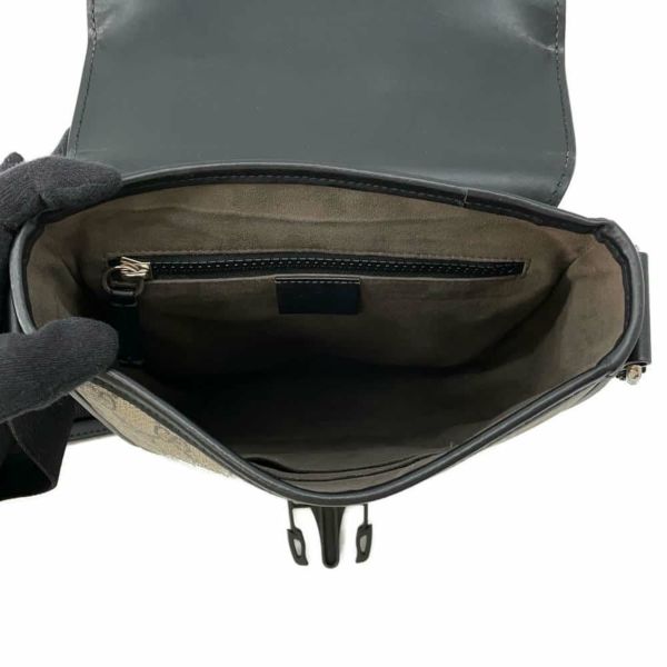 グッチ ショルダーバッグ GGスプリーム 473877 GUCCI メッセンジャーバッグ 黒