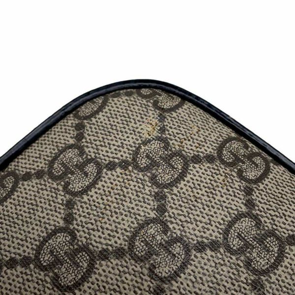 グッチ ショルダーバッグ GGスプリーム 473877 GUCCI メッセンジャーバッグ 黒