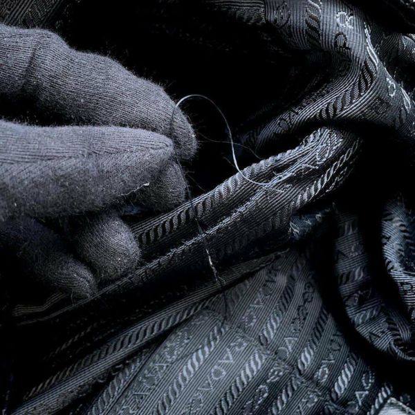 プラダ トートバッグ ナイロン BR4376 PRADA バッグ 2wayショルダーバッグ 黒